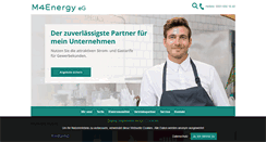 Desktop Screenshot of m4energy.de